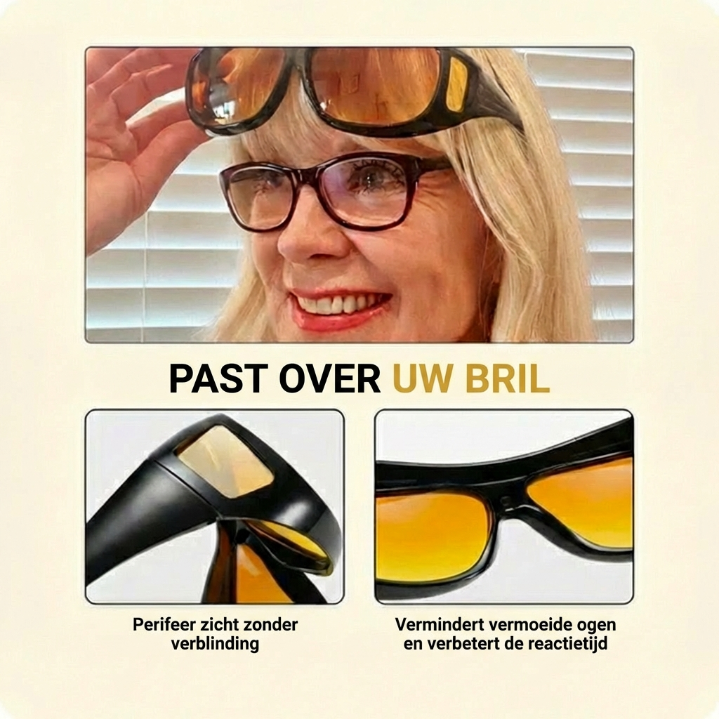 Rijd in het donker zonder verblind te worden