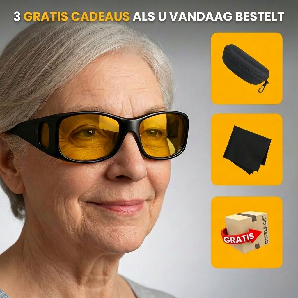 Rijd in het donker zonder verblind te worden